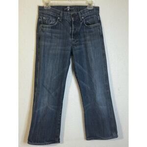 7 For All Man Kind Women's Boot Cut Jeans‎ Size 29 Medium Wash